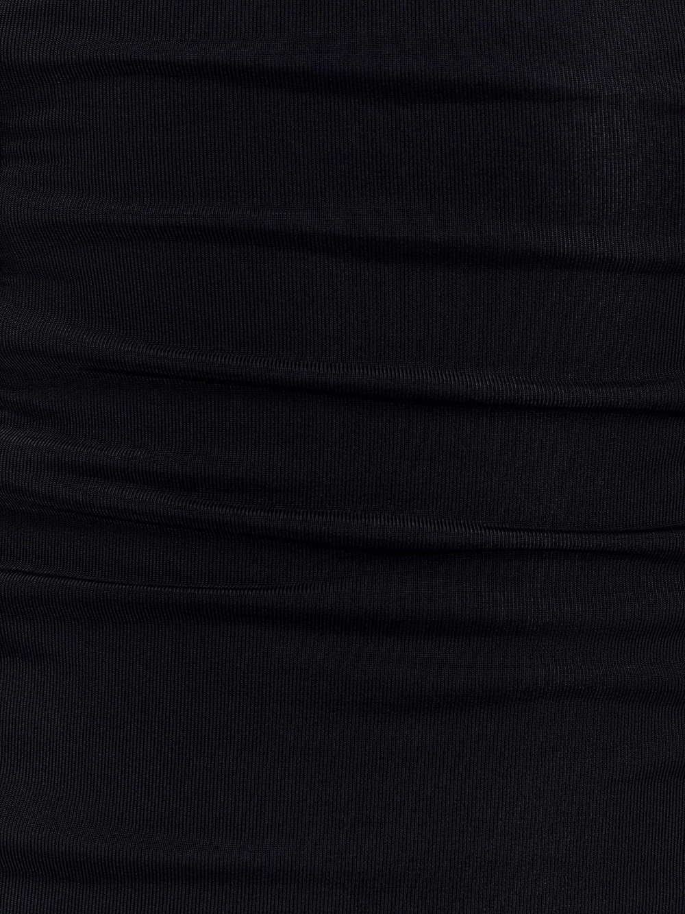 Meshki Black One-Shoulder Draped Dress - Picture 5 of 8